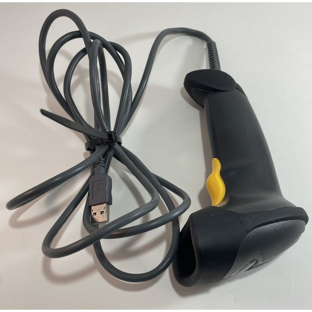 Symbol Corded USB Barcode Scanner LS2208-SR20007R-UR Black 1D Handheld w/ Stand - Picture 5 of 7